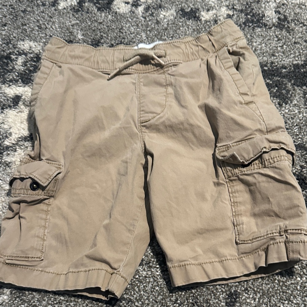 Abercrombie Kids Beige Cargo Shorts